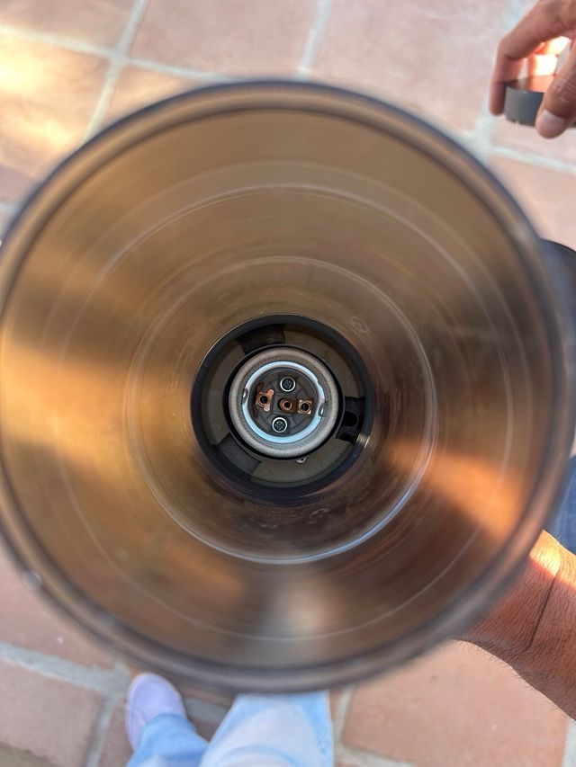 2 Lamparas exteriores metalicas negras