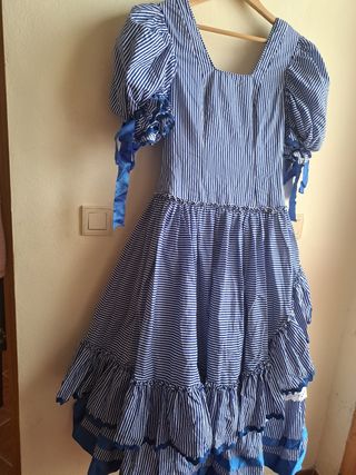 Traje Flamenca Malagueña Vintage 