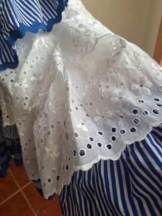 Traje Flamenca Malagueña Vintage 