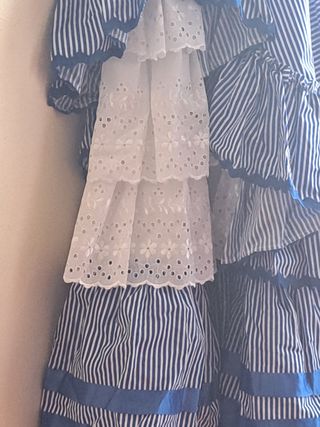 Traje Flamenca Malagueña Vintage 