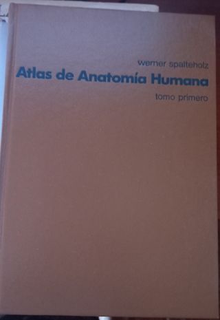 Atlas Anatomía Humana Spalteholz (3 tomos)