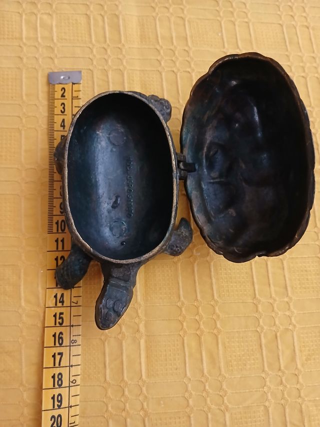 Portagioie Tartaruga Bronzo