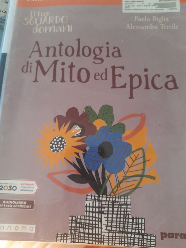 Il tuo sguardo domani. Antologia di mito ed epi...