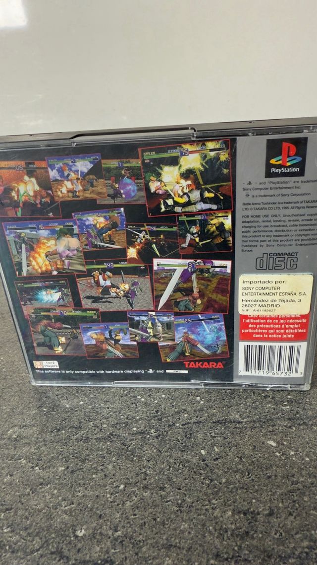 Battle Arena Toshinden 2 - PS1 PAL