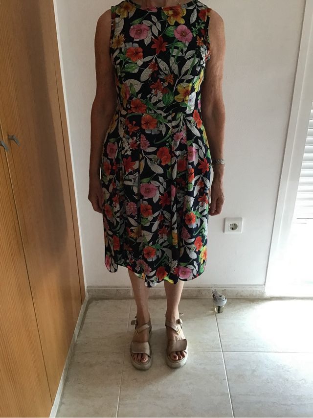 Vestido floral verano - multicolor