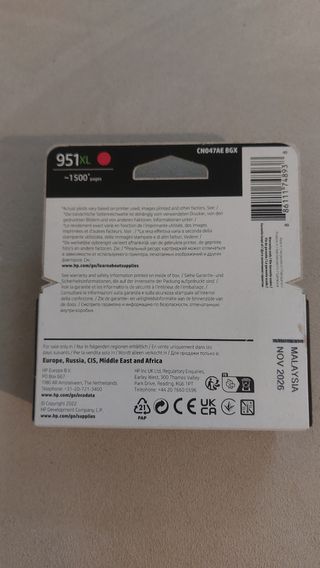 Cartuccia originale HP 951 XL magenta