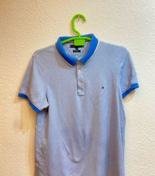 Polo Tommy Hilfiger azul, M