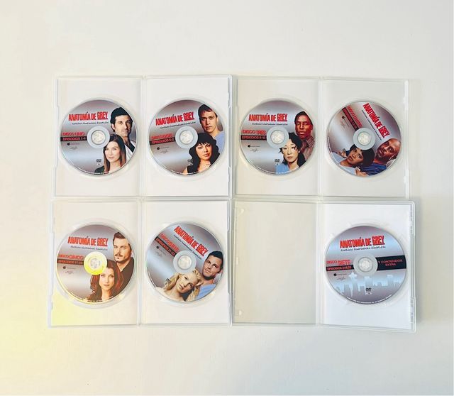 Pack DVD Anatomía de Grey (Temporadas 1-3)