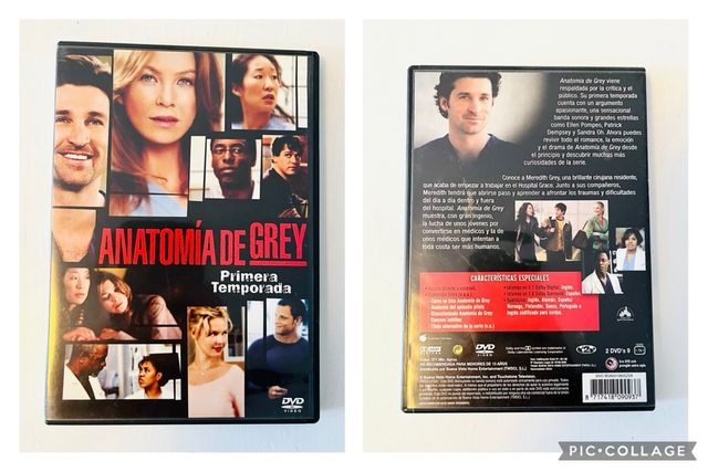 Pack DVD Anatomía de Grey (Temporadas 1-3)