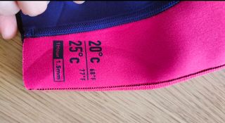 Neopreno infantil marca Olaian 20-25°C