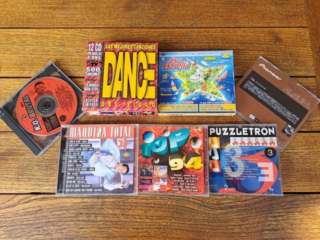 PACCHETTO DI COMPILATION DI MUSICA DANCE (23 CD)