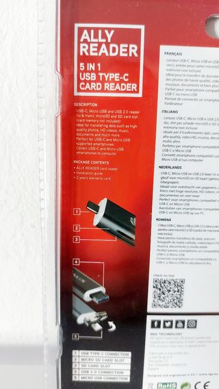 Lector Tarjetas NGS - 5 en 1