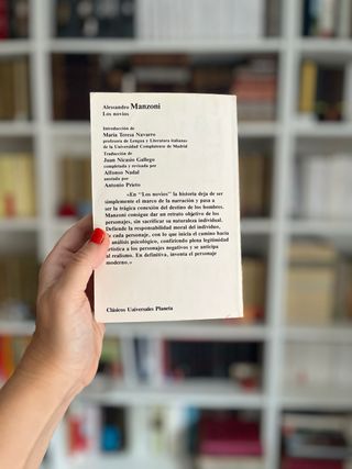 Los novios. Alessandro
Manzoni