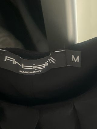 Canotta nera Artigli tg M