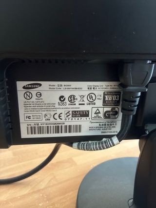 Monitor Samsung SyncMaster 943NW
