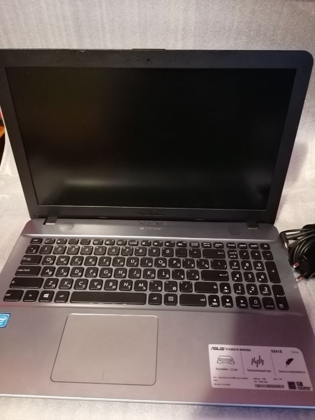 Notebook Asus x541s
