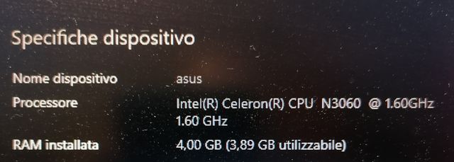 Notebook Asus x541s