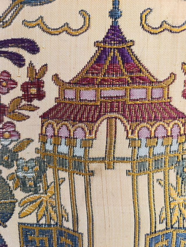 Cuadros bordados con hilo de seda