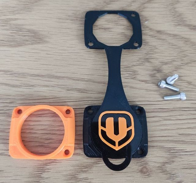 Cover di ricarica arancione migliorata Mondraker