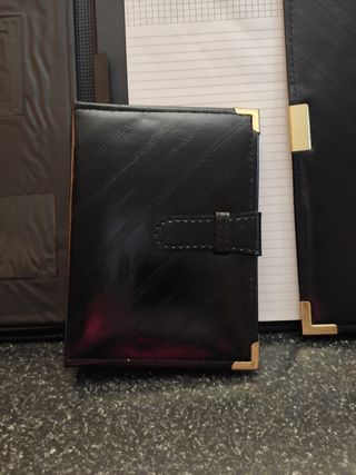 Set portafolios piel | Oficina