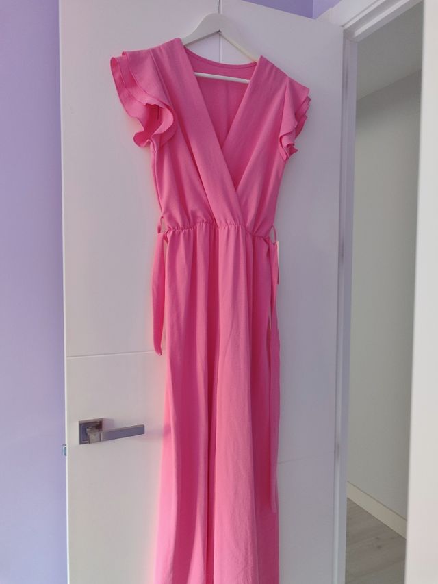 Mono largo rosa - Talla única