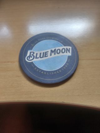 5 posavasos Blue Moon