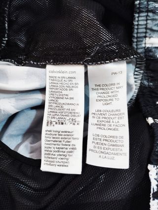 Bañador Calvin Klein - Negro y Blanco