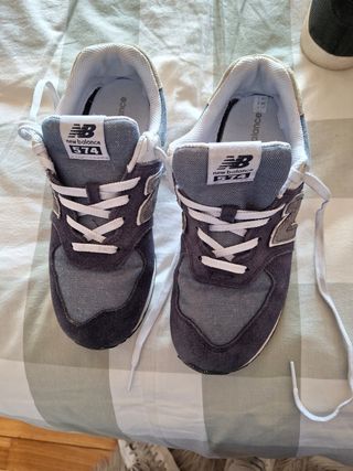 New Balance 574 - Zapatillas Gris Azules - 35