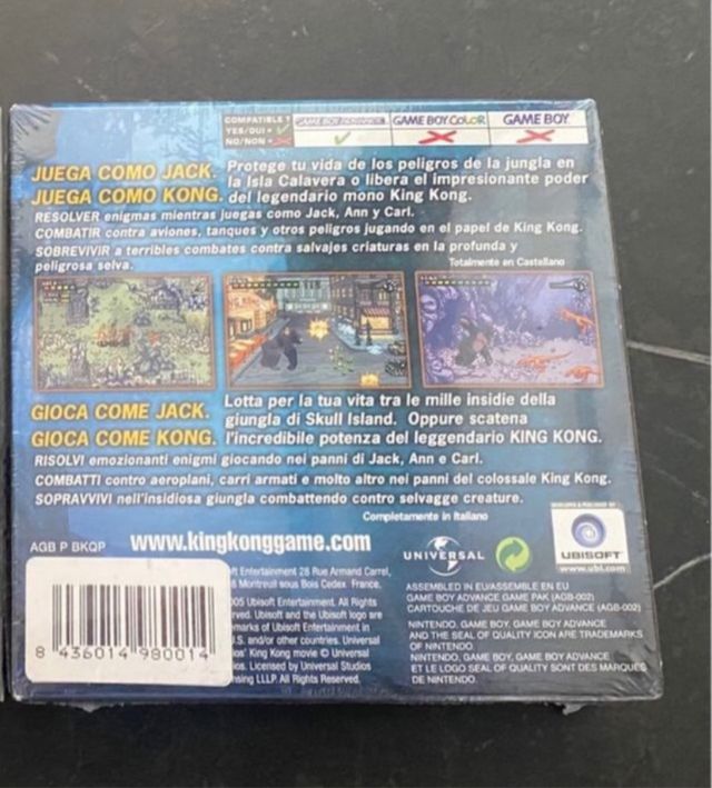 King Kong GBA - Juego Ubisoft