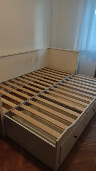 Diván Hemnes blanco IKEA