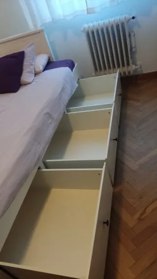 Diván Hemnes blanco IKEA