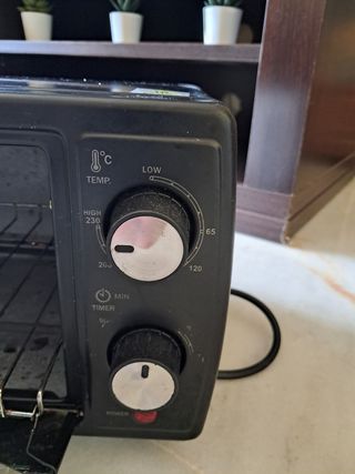 Horno pequeño OK. - 230º