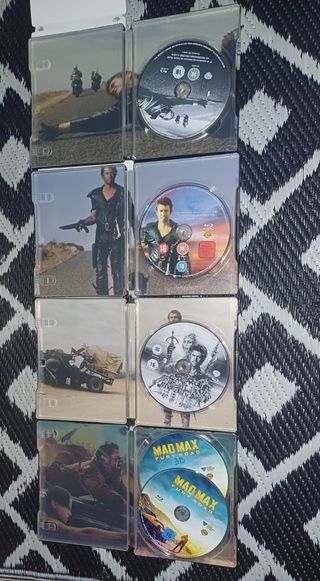 MAD MAX COLECCION COMPLETA STEELBOOK DESCATALOGADO