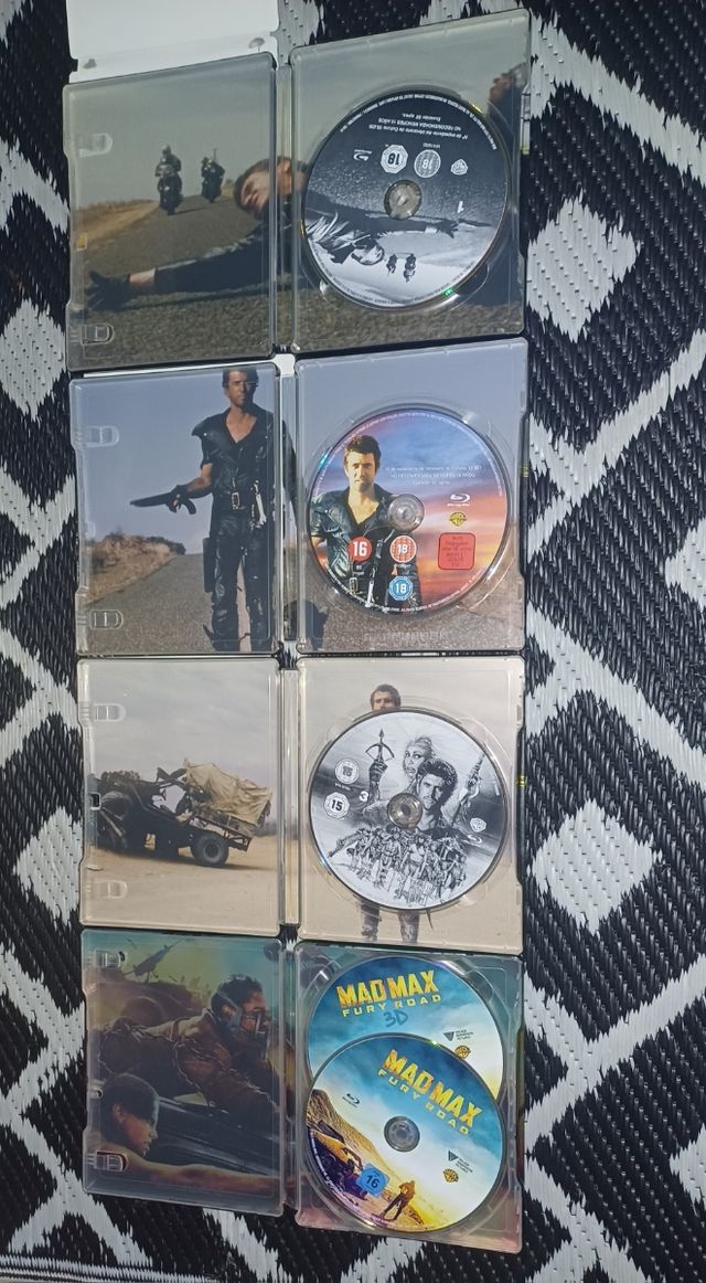 MAD MAX COLECCION COMPLETA STEELBOOK DESCATALOGADO
