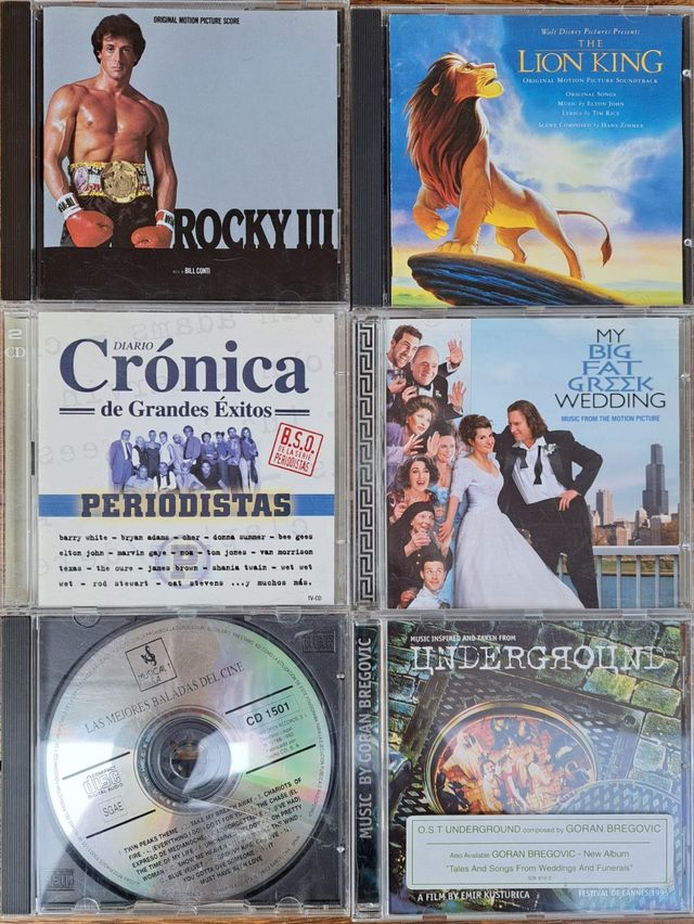 MOVIE MUSIC BUNDLE (7 CD)