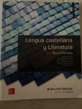 Lengua castellana y literatura 2.º Bachillerato.