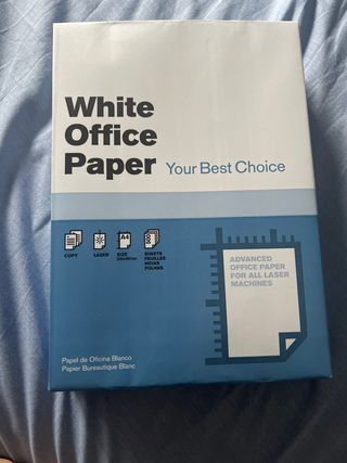 Papel A4 Blanco - 500 hojas