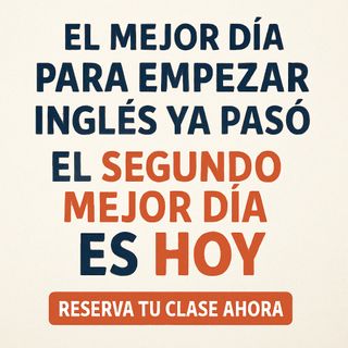 Clases de inglés online 