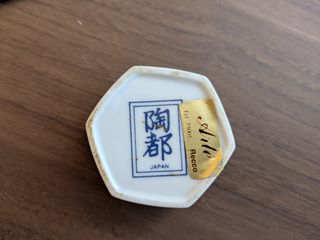 2 Scatoline Porcellana Giapponese Dipinte a Mano