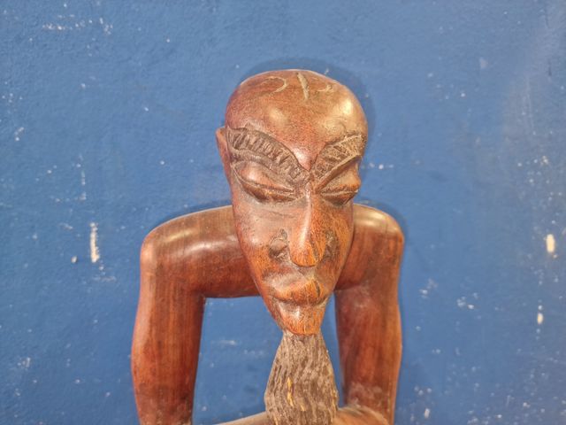 Escultura madera tribal africana