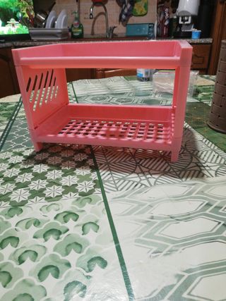 Organizzatore scrivania rosa