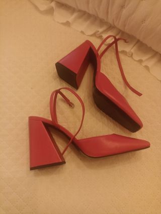 Zapatos Mango. Talla 38. Color fucsia. Sin estrena