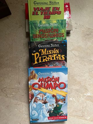 Viaje en el tiempo 1 al 13 de Geronimo Stilton