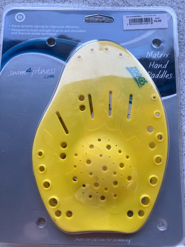 Palas natación Zoggs Matrix M