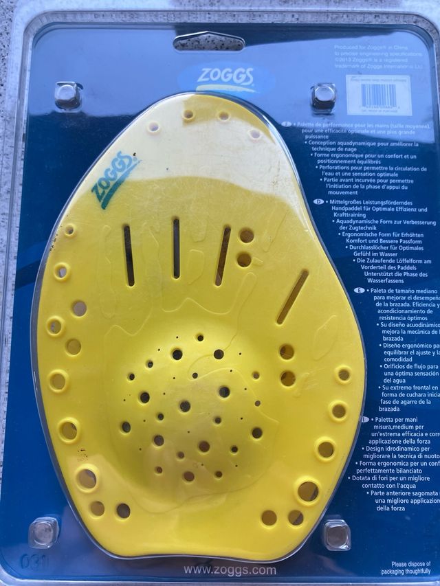 Palas natación Zoggs Matrix M