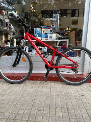 Bicicleta Orbea montaña roja