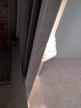 Puerta corredera cristal cocina