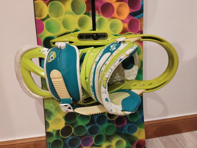 Tabla Snow Burton + Fijaciones
