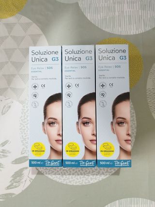 Soluzione Unica G3 500ml x3 scad. 
02/04/2027