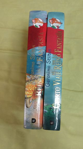 Pack 2 libros de Geronimo Stilton 